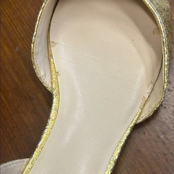 Nine West  Gold Women's Flats - Picture 10 of 11